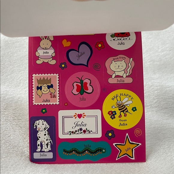 Julia's Sticker Collection - Pink - Picture 2 of 3